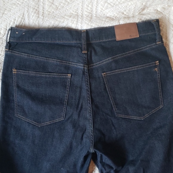 Madewell Dark Wash Flare Jeans - Picture 3 of 4
